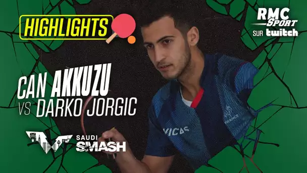 Résumé Saudi Smash : Can Akkuzu vs Darko Jorgic