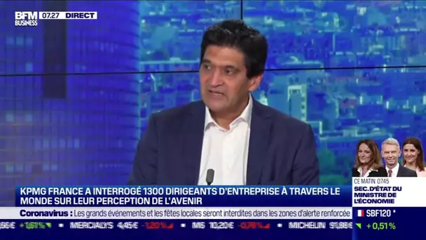 Jay Nirsimloo (KPMG France): Covid-19, quelle perception de l'avenir pour les chefs d'entreprise ?