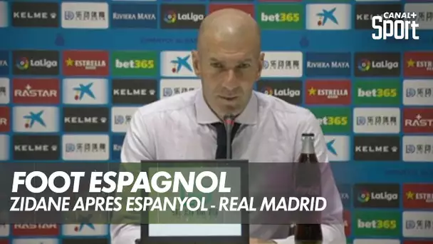 Zidane : "Je ne suis pas surpris par Benzema"