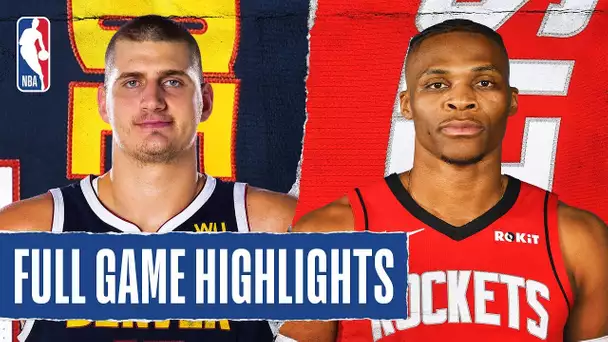 NUGGETS at ROCKETS | FULL GAME HIGHLIGHTS | January 22, 2020