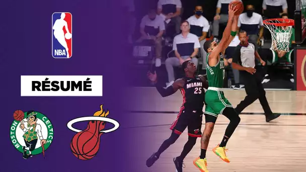 Résumé - NBA : Boston reste en vie face au Heat !