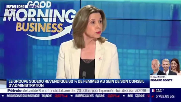 Sophie Bellon (Sodexo): 60% de femmes revendiquées au Conseil d'administration de Sodexo