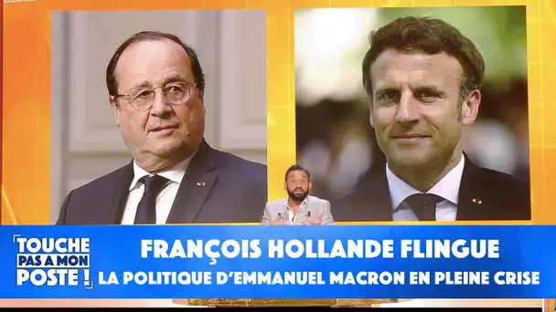 François Hollande flingue la politique d’Emmanuel Macron en pleine crise