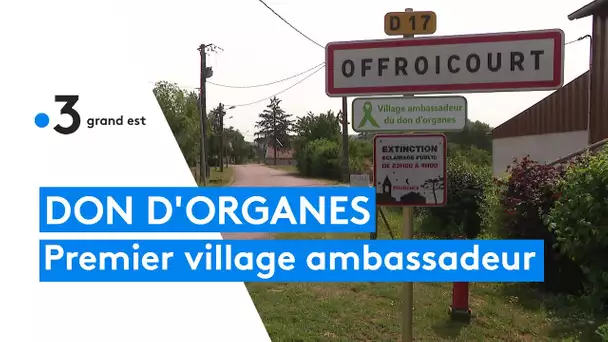 Le premier village français ambassadeur du don d'organes est vosgien