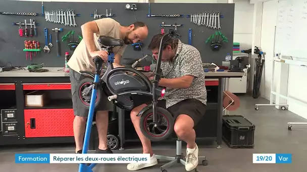 Carqueiranne : une formation reconnue pour réparer les deux-roues électriques
