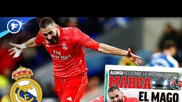 Le magicien Benzema enflamme l'Espagne | Revue de presse