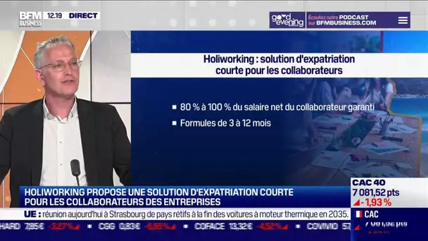 Gaël Brisson (Holiworking): La solution d'expatriation courte pour les collaborateurs en entreprise