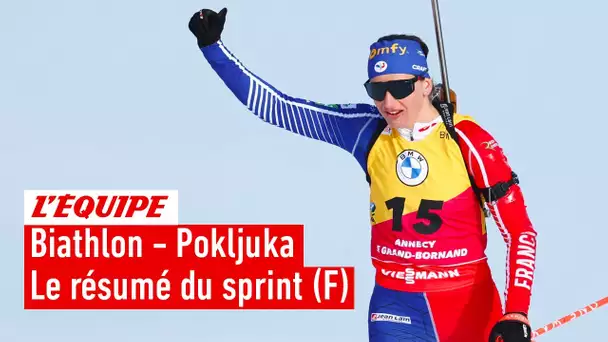 Biathlon 2022 - Julia Simon confirme, trois françaises dans le Top 10 sur le sprint de Pokljuka