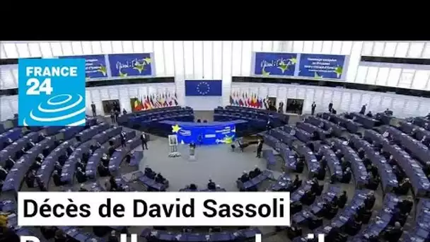 Décès de David Sassoli : Bruxelles en deuil • FRANCE 24
