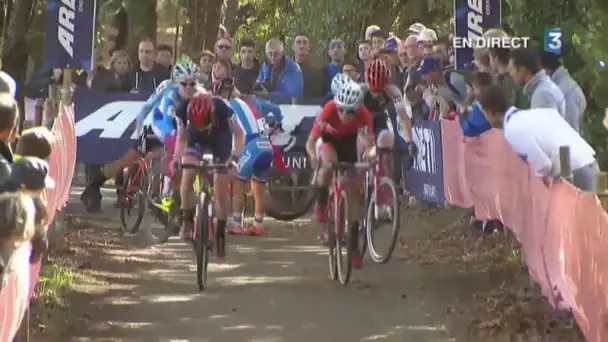 Championnat d&#039;Europe de cyclo-cross à Pontchâteau, course Elite femmes