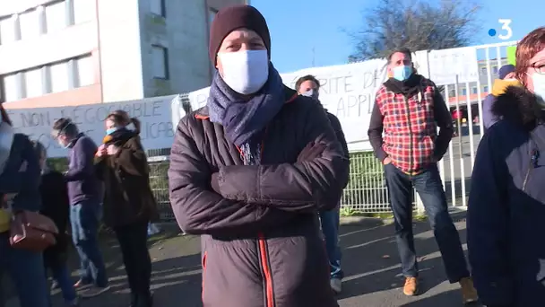 COVID19 : des professeurs et des parents du collège Haxo en colère