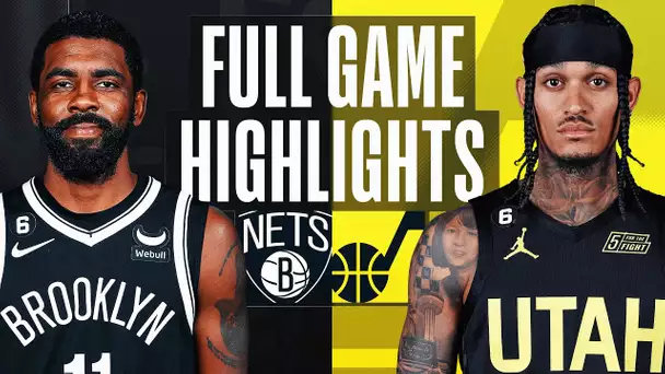 NETS at JAZZ | FULL GAME HIGHLIGHTS | January 20, 2023