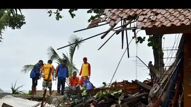 Les images du tsunami en Indonésie et de ses dégâts
