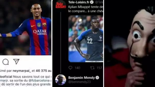 Le like insta polémique du Pere de Neymar, Télé loisir se ridiculise avec mbappe et mendy,