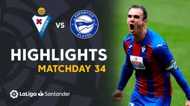 Highlights SD Eibar vs Deportivo Alavés (3-0)