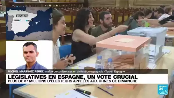 Législatives en Espagne : une élection à couteaux tirés • FRANCE 24