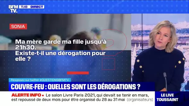 Couvre-feu: quelles sont les dérogations ? - BFMTV répond à vos questions