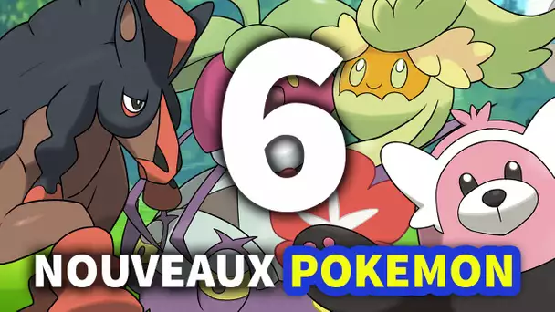 SOVKIPOU, CHELOURS, ... 6 NOUVEAUX POKEMON ! SOLEIL & LUNE