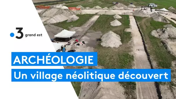 Découverte d'un village du néolithique à Morains-le-Petit