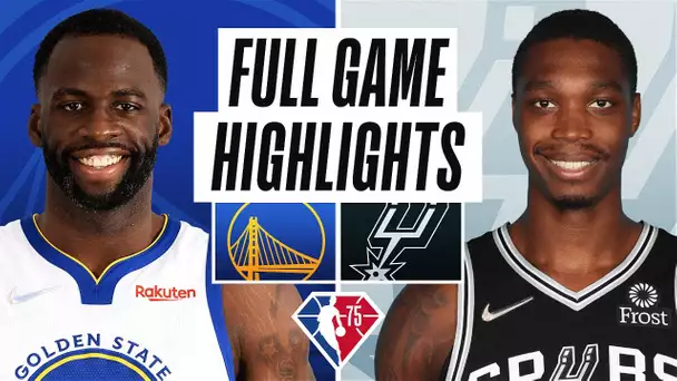 WARRIORS at SPURS | FULL GAME HIGHLIGHTS | April 9, 2022