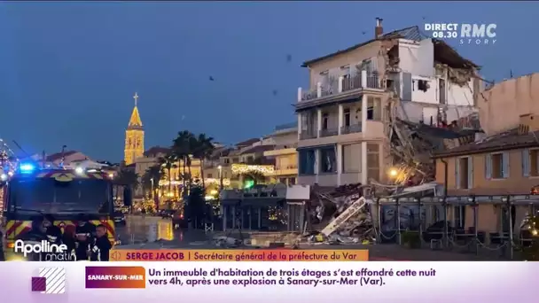 Sanary-sur-Mer : les opérations de secours se poursuivent après l'effondrement d'un immeuble