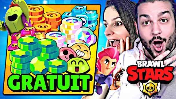 CADEAUX GRATUITS SUR BRAWL STARS !