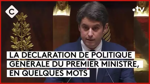 Gabriel Attal présente sa feuille de route - L’Édito - C à vous - 30/01/2024