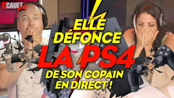 ELLE DÉFONCE LA PS4 DE SON COPAIN EN DIRECT