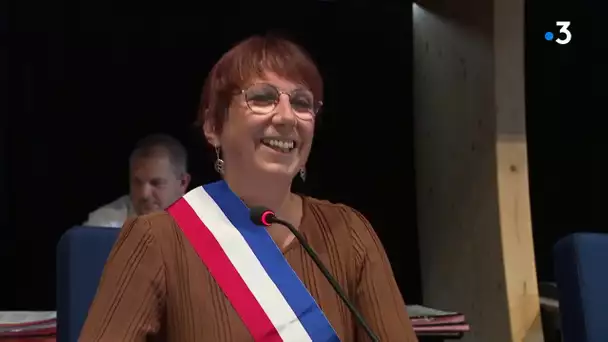 Premier discours d'Anne Vignot élue maire de Besançon