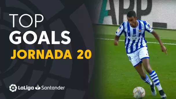 Todos los goles de la jornada 20 de LaLiga Santander 2020/2021