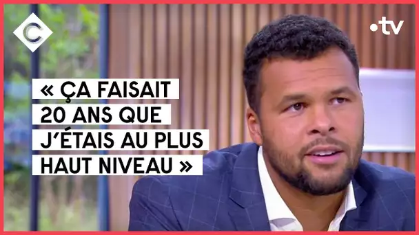 Jo-Wilfried Tsonga revient sur le dernier match de sa carrière - C à vous - 30/05/2022