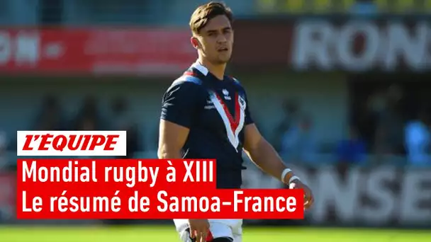 Mondial rugby à XIII - La France prend une raclée par le Samoa