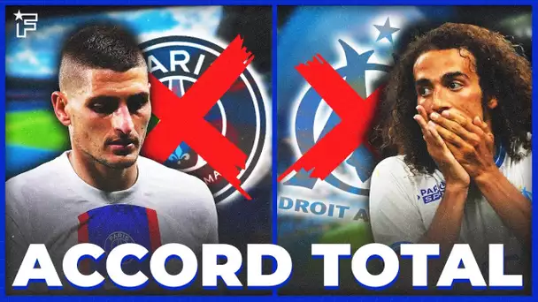 Le PSG trouve PRENEUR pour Verratti, l'OM envoie Guendouzi à la Lazio | JT Foot Mercato