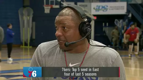 Doc Rivers Full Interview At 76ers Training Camp!