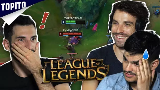 NOSTRO & FRANÇOIS DÉCOUVRENT LEAGUE OF LEGENDS - feat Shaunz