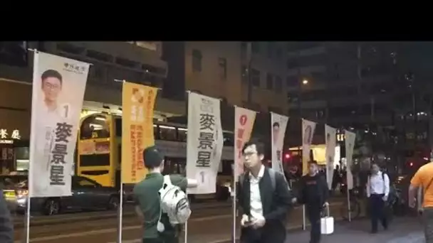 À Hong Kong, de jeunes manifestants prodémocratie candidats aux élections locales