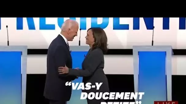 Cette phrase de Joe Biden à Kamala Harris est mal passée lors du débat démocrate