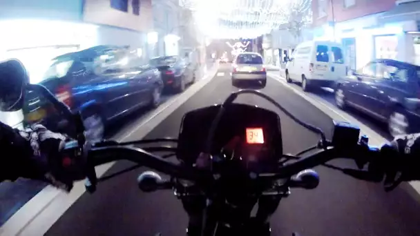 GoPro : Balade de nuit en Derbi 50cc (MERCI)