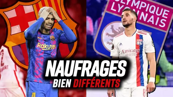 ❌ Naufrage pour l'OL et le Barça : Analyse de deux situations bien différentes