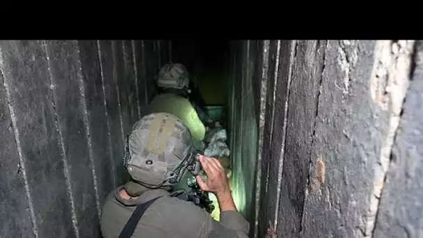 L'armée israélienne emmène des médias voir les tunnels sous l’hôpital Al-Shifa