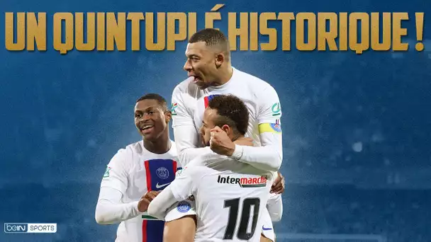 🔥 PSG : Le quintuplé historique de Kylian Mbappé !