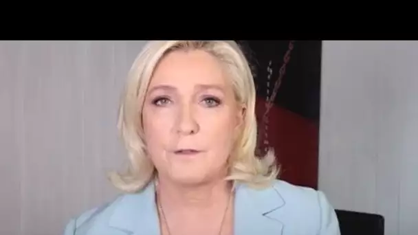 "Il faut se bouger" : la grosse colère de Marine Le Pen sur les parrainages