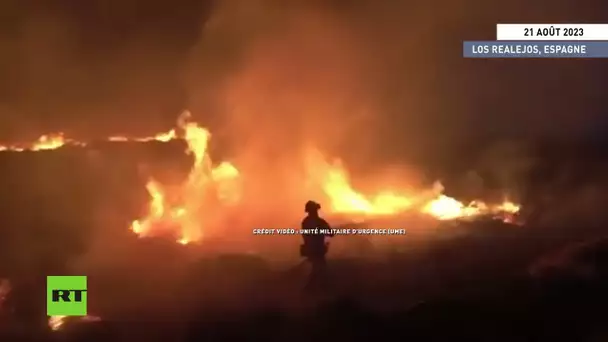 🇪🇸 Espagne : les incendies de forêt gagne du terrain à Tenerife