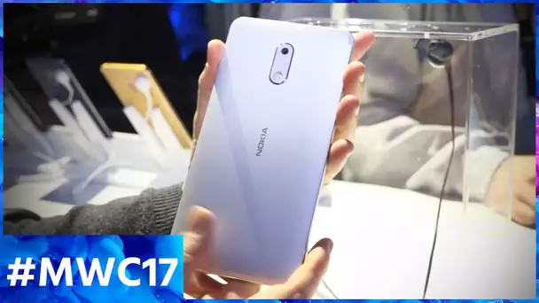 MWC 2017 : les smartphones Nokia 3, 5 et 6 sous Android