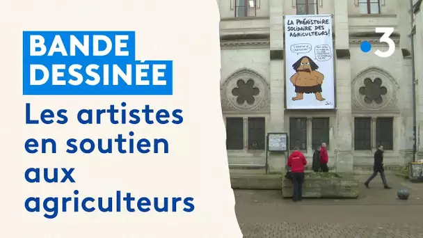 FIBD Angoulême 2024 : les artistes soutiennent les agriculteurs qui manifestent