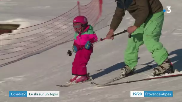 Hautes-Alpes : la station de Laye mise sur ses tapis pour ouvrir