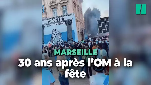 Marseille s'embrase pour les 30 ans du sacre de l'OM