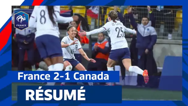 Le résumé de France-Canada (2-1) I FFF 2023