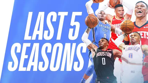 Westbrook's BEST Fast Break Dunks | Last 5 Seasons