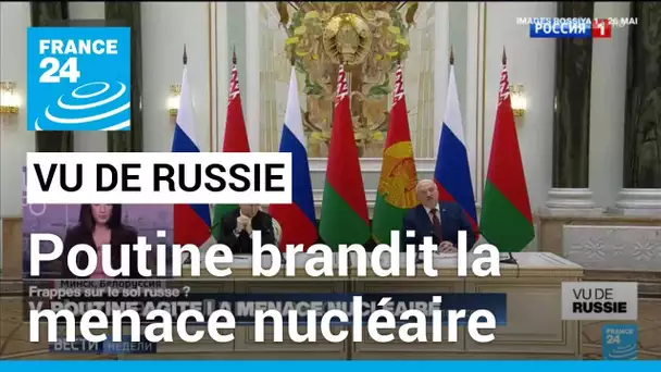 Face à la stratégie occidentale en Ukraine, Poutine brandit la menace nucléaire • FRANCE 24